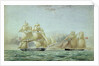 Sailing vessels 'Lyra' and 'Petrel' - opium ships by Thomas Goldsworth Dutton