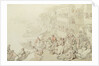 The Salutation Tavern, Greenwich 1756 by Thomas Rowlandson