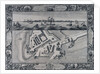 A geometrical plan & west elevation HM dockyard and garrison at Sheerness with the Ordnance Wharf by Thomas Milton