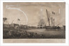 View of Deptford dockyard by Robert Dodd