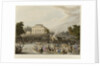 Arrival at Brandenburgh House of the Watermen &c. with an Address to the Queen on the 3d October 1820 by M. Dubourg