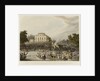 Arrival at Brandenburgh House of the Watermen &c. with an Address to the Queen on the 3d October 1820 by M. Dubourg