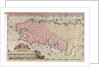 Map of St. Malo, France by Romeyn de Hooghe