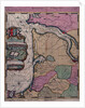 Map of Bordeaux, France by Romeyn de Hooghe