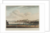 General view of the island of Elba, Porto Ferraio, the town & castle, late the retreat of N. Bonaparte by A.S. Terreni