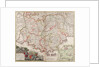 Map of the Provence, France by Johann Baptist Homann