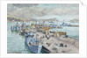 Campbeltown harbour, Scotland, April 1944 by Stephen Bone