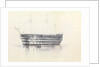 Study of HMS 'Queen' at Malta, 3 March 1852 by George Pechell Mends