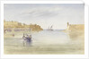 Inside the Harbour at Malta, 17 April 1852 by George Pechell Mends