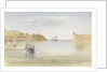 Inside the Harbour at Malta, 17 April 1852 by George Pechell Mends
