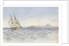 HMS 'Bellerophon' off Cape Carthage, 26 April 1852 by George Pechell Mends