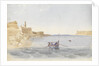 Fort St Elmo and the entrance to the Grand Harbour, Malta, 20 March 1852 by George Pechell Mends
