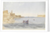 Fort St Elmo and the entrance to the Grand Harbour, Malta, 20 March 1852 by George Pechell Mends