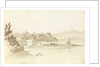 The citadel of Corfu from the Governor's country house by George Pechell Mends