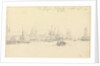 Portsmouth Dockyard, Portsmouth Harbour, 1821 by John Christian Schetky
