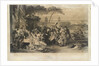 Greenwich Pensioners commemorating the anniversary of the Battle of Trafalgar by John Burnet
