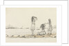 Rough sketch of native girls bathing by Harry Edmund Edgell