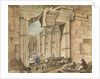 Gateway of the Temple of the Sun, Baalbec by Harry Edmund Edgell