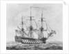 British 90-gun ship, 1766-1777 by Robert Pollard