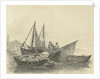Peter boats at Greenwich by Edward William Cooke