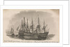 Portraits of two Russian ships by J. Baily