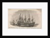 Portraits of two Russian ships by J. Baily
