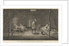 The inside of a winter habitation in Kamtschatka by John Webber