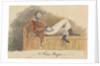 Soldier in uniform lounging on a sofa by Robert Streatfeild
