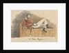 Soldier in uniform lounging on a sofa by Robert Streatfeild