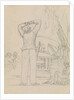 Deck scene with men relaxing and another looking up to the rigging by Robert Streatfeild