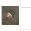 Man wearing a hat, seen from behind with him looking to the left by Robert Streatfeild