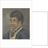 Portrait of a sailor, with dark skin and hair by Robert Streatfeild