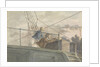 Two sailors on an upper deck, seen from below by Robert Streatfeild