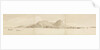Panorama of Raiatea, Septr 1st 1849. Tahaa to the right [Society Islands] by Edward Gennys Fanshawe