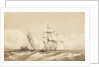 Double canoe off Moalu, Feejee Islands, Septr 26th 1849 [Fiji] by Edward Gennys Fanshawe