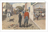 Mr Rust, editor the "Pacific Star", and his brother, Dr Rust, outside a saloon in Sacramento City [California], September 1851 by Edward Gennys Fanshawe