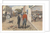 Mr Rust, editor the "Pacific Star", and his brother, Dr Rust, outside a saloon in Sacramento City [California], September 1851 by Edward Gennys Fanshawe