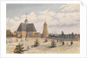 Church and Belfry at Hogland, Augt 24th 1855 [Finland] by Edward Gennys Fanshawe