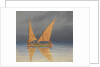 A lateen-rigged Portuguese sailing vessel, Lisbon, 1856 [Portugal] by Edward Gennys Fanshawe
