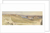 Piazza Maggiore, Florian, and Grand Harbour, from our house, Malta, Jany 1858 by Edward Gennys Fanshawe