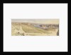 Piazza Maggiore, Florian, and Grand Harbour, from our house, Malta, Jany 1858 by Edward Gennys Fanshawe