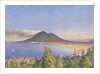 Bay of Naples from Castellamare, May 1858 [Italy] by Edward Gennys Fanshawe