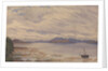 Arran and the Firth of Clyde from Fairlie, 1843 [Scotland] by Edward Gennys Fanshawe