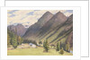 In the Val Bevers, Engadine, 1880 [Switzerland] by Edward Gennys Fanshawe