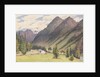 In the Val Bevers, Engadine, 1880 [Switzerland] by Edward Gennys Fanshawe