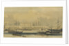 Off Blackwall Docks. Showing the 'Brunswick' 'Propellor' and 'Waterman' by unknown