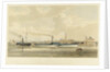 The iron steamers 'Meteor' and 'Prince of Wales' leaving Brunswick Wharf, Blackwall by S. D. Skillett