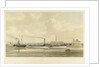 The iron steamers 'Meteor' and 'Prince of Wales' leaving Brunswick Wharf, Blackwall by S. D. Skillett