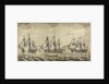 Three ships of the Hudson's Bay Company off Greenwich by John Hood