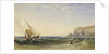 Fishing smacks by Clamshell Cove on the Island of Staffa with Iona in the distance, 1853 by Anthony vandyke Copley Fielding